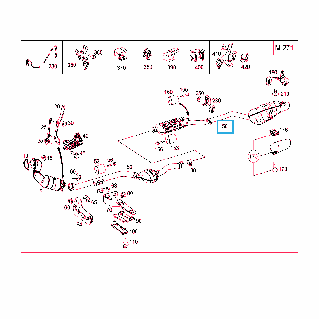 Глушитель на мерседес т1